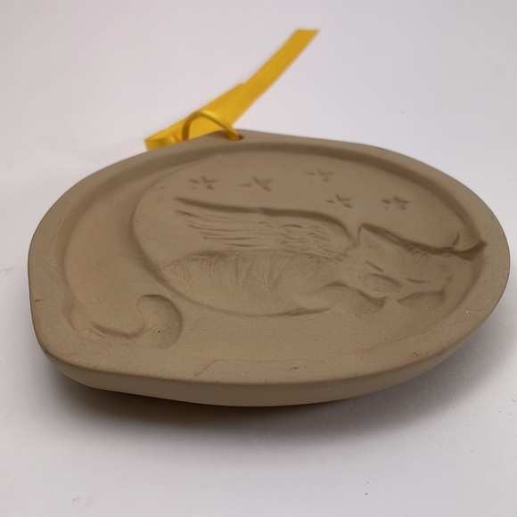 Brown Bag Cookie Art Mold Kitten Moon - Picture 6 of 7